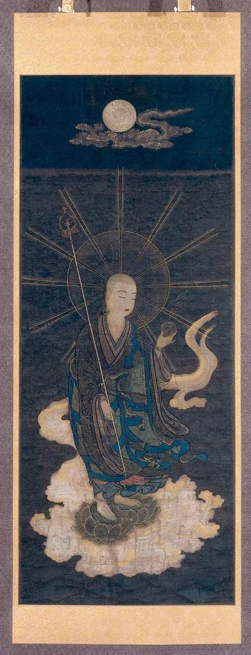 十四世纪佛像画：菩萨画