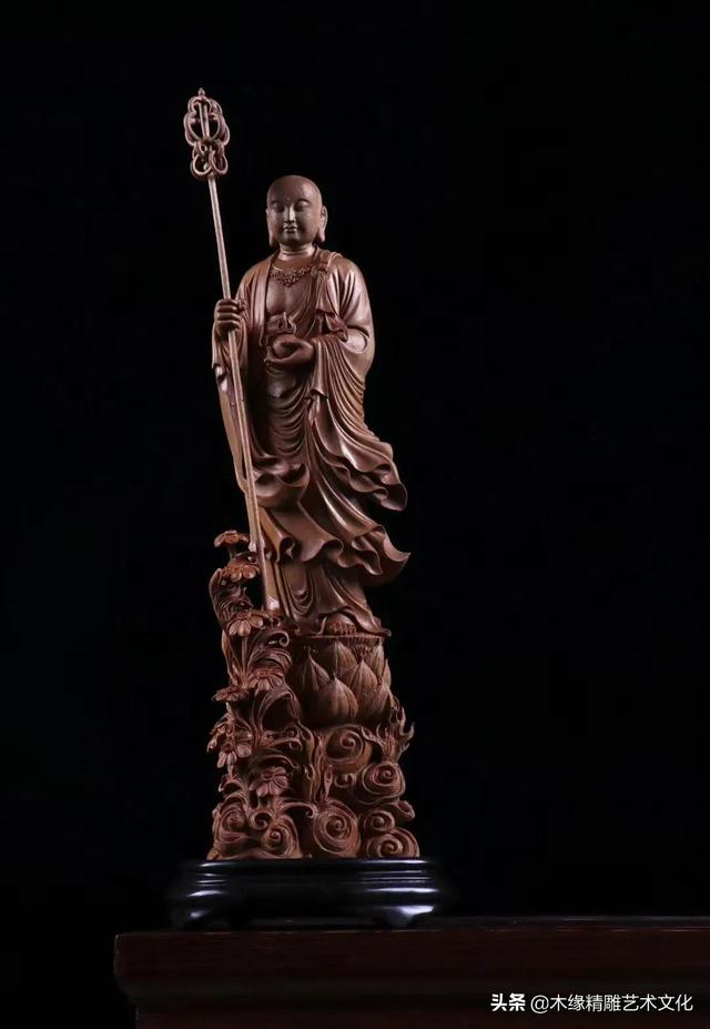 清宫塑像：崂山檀香｜藏王菩萨