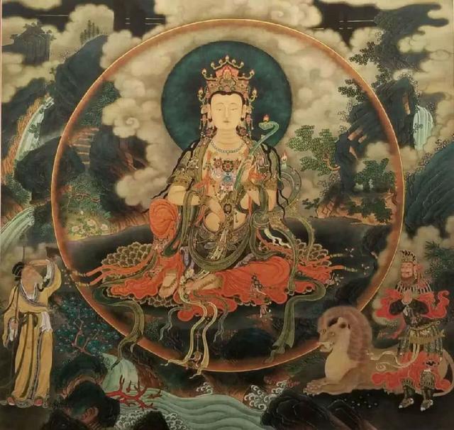 详细介绍佛教四大最有效的菩萨——文殊菩萨