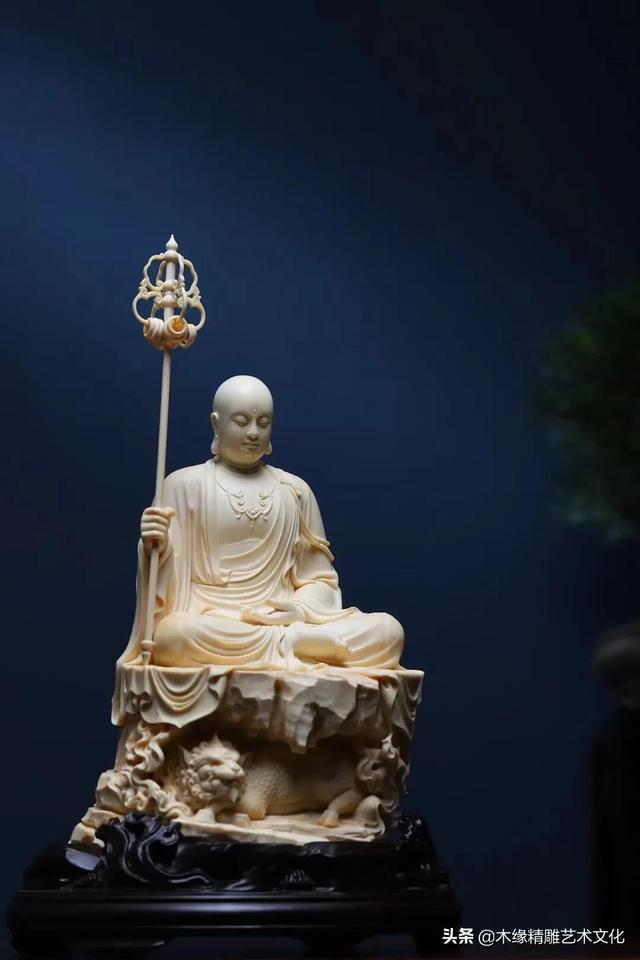 清代雕像：猛犸制品｜藏王菩萨