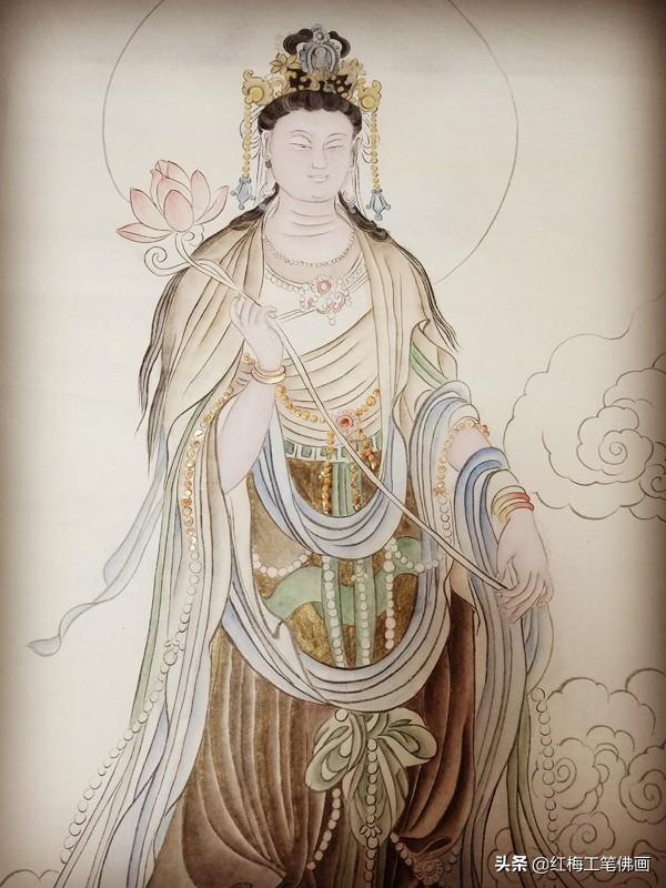 中原节在佛教中被称为玉兰盆节。看看这14种佛像画。许多佛陀都是有福的