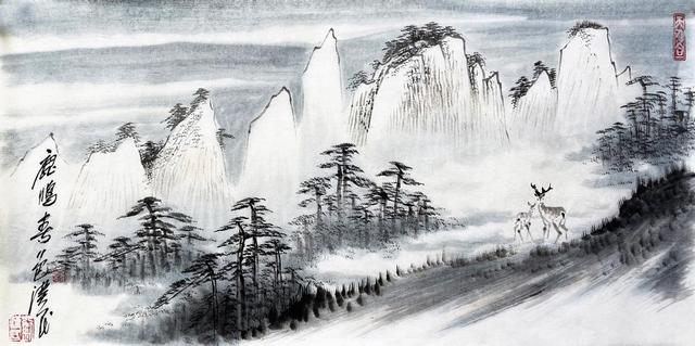 走进笔墨境界走出画面——刘汉民先生的雪景艺术